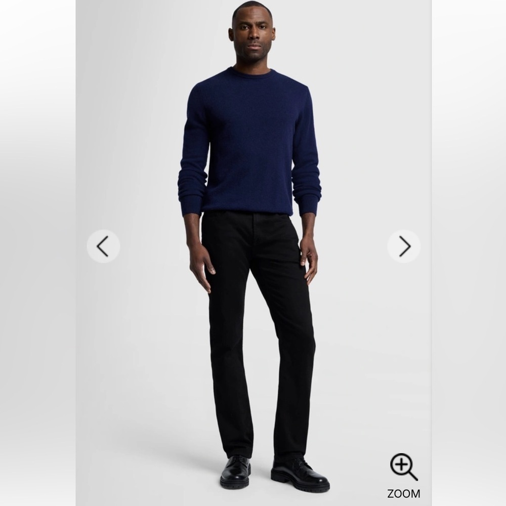 7 For All Mankind Standard Straight-Leg Men's Jeans Black Size 32